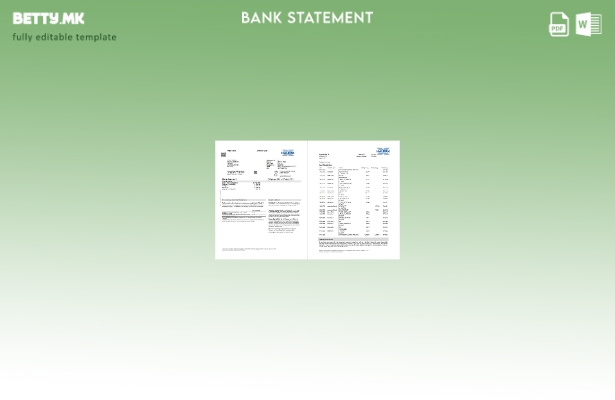 модерен стил Обединетото Кралство Халифакс банкарски доказ за изјава збор (стран